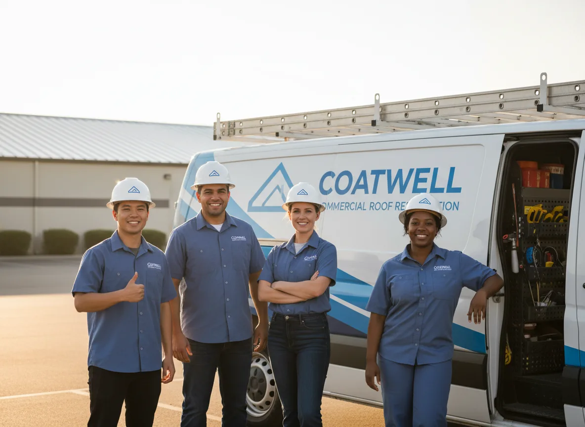 Commercial roof coating company in Kings Park, NY